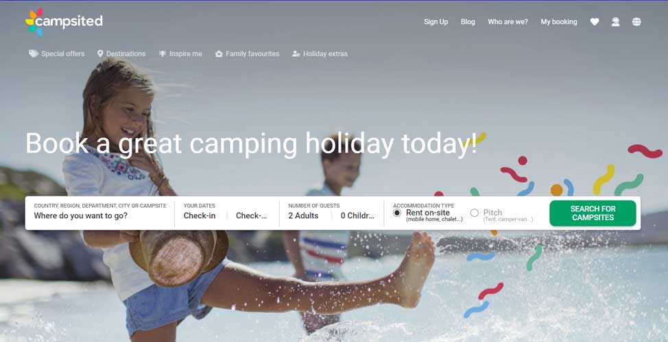 Google Ads Management and GA4 setup for Campsited